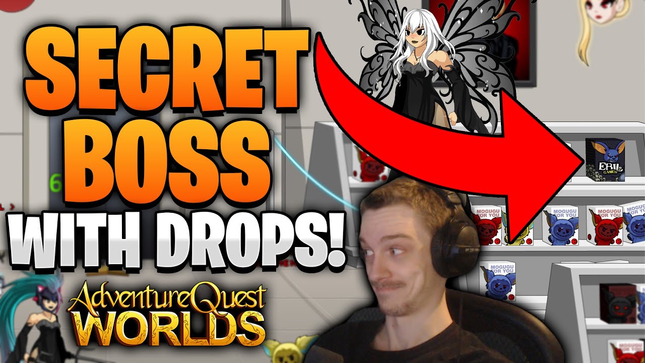 Secret Black Friday Boss! Drops and Merge! AQWorlds