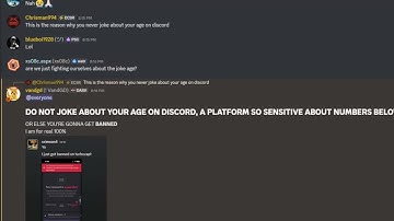 how to get banned on discord  - faking age