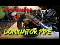 Dominator Pipe- BMW G310GS