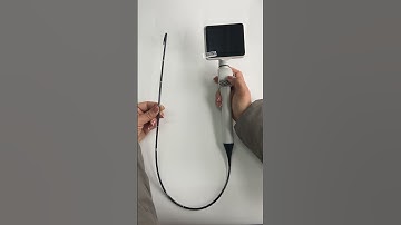 Flexible medical ENT endoscope video laryngoscope bronchoscope