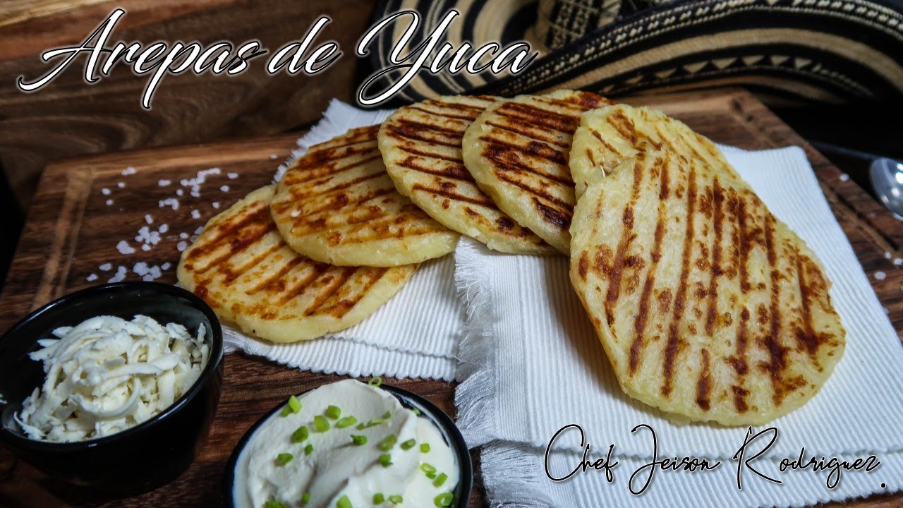 AREPAS DE YUCA CON QUESO - RECETA PASO A PASO - CAPITULO #67