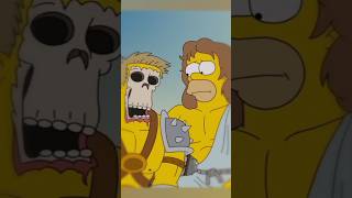 homer becomes a gladiator... #simpsons #funny #gladiator