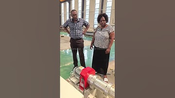 Client from Zambia come to see how to operate the floating fish feed extruder #fishfeed #fishfarming