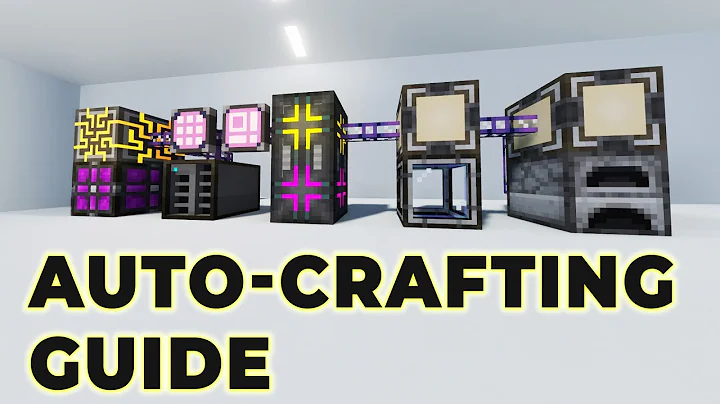 Applied Energistics 2   Basics Autocrafting Setup Guide For Beginners (2024 UPDATED)