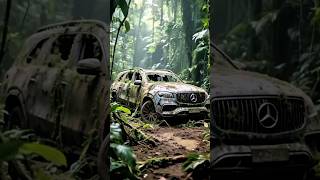 Abandoned Maybach GLS 600 Restored to Perfection 😱🔥#shortsfeeds #carrestoration #shorts