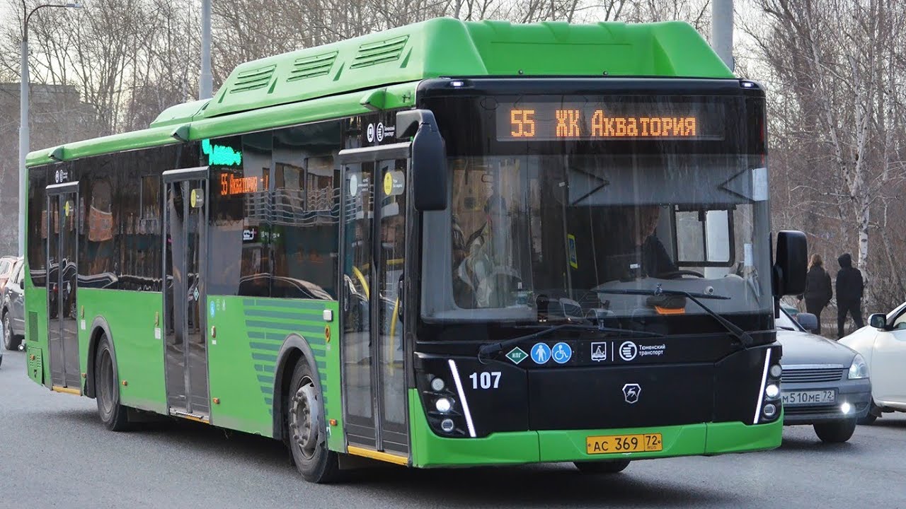 ЛиАЗ-5292.67 (CNG) || АС 369 72 || 55 маршрут || г. Тюмень