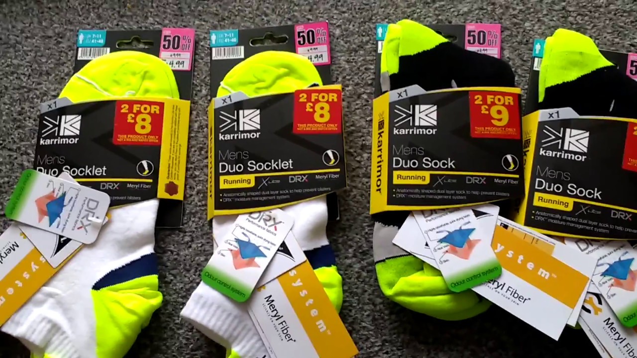 Karrimor AntiBlister Sock TEST and Review YouTube