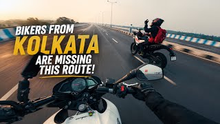 Bikers From Kolkata Are Missing This Route! Kolkata to Mayapur Morning Ride NS 200