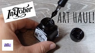 INKTOBER 2018 ART HAUL!!