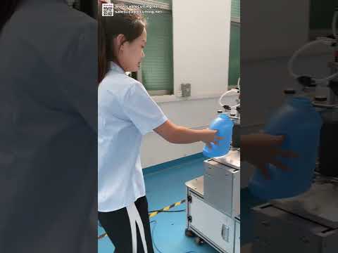 Double-Side Labeling Machine for Laundry Detergent Bottles, Automatic Front and Back Sticker Label