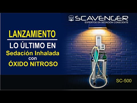 Lanzamiento SC500 Sedación Consciente Inhalada con Oxido Nitroso - Scavenger