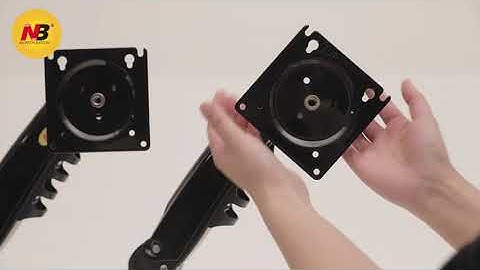 North Bayou F160 Dual Monitor Arm Installation