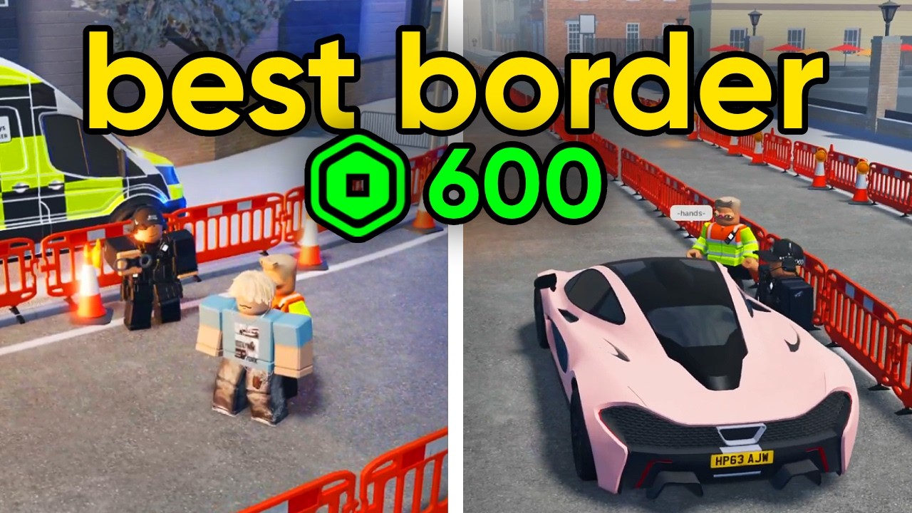 The BEST BORDER will win 600 ROBUX! I Oxford Response