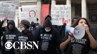 U.K. Black Lives Matter protesters call for defunding British police