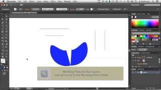 Adobe Illustrator CC Tutorial | Using Join And Average On Open Paths