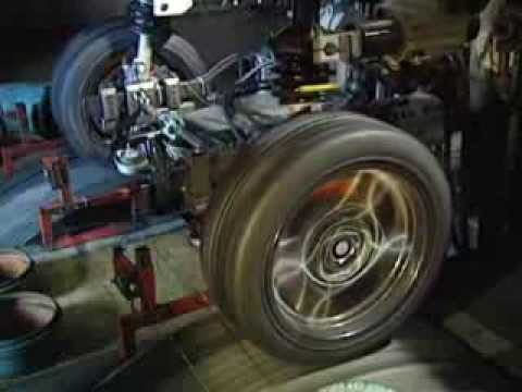 Работа подвески под нагрузкой