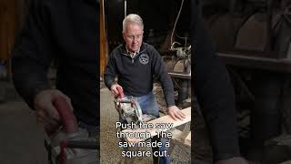 Cutting Square without a Square