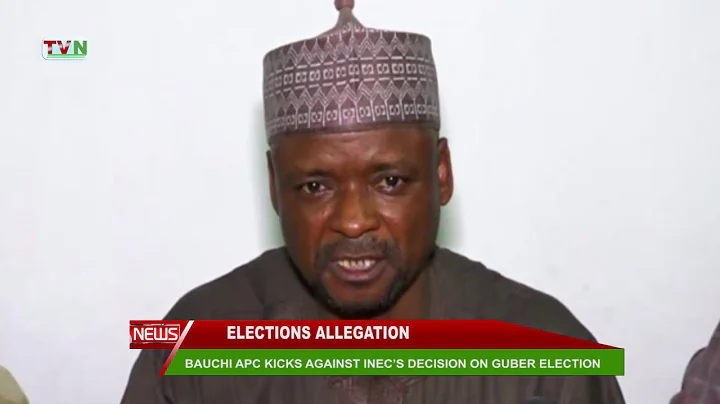 BAUCHI APC KICKS AGAINST INEC’S DECISION ON GUBER ELECTION