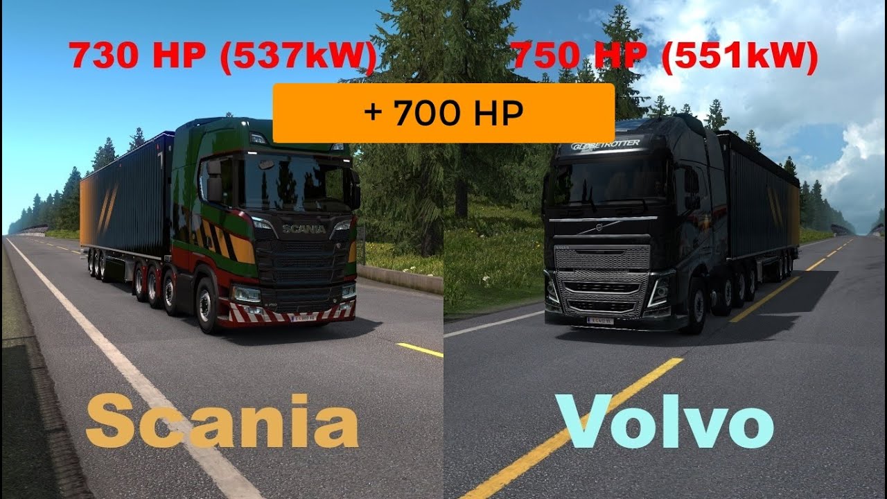 Volvo vs scania Volvo vs scania