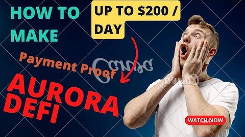 Aurora Defi TRX payment proof