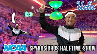 Spyros Bros Performs Epic Halftime Show at UCLA