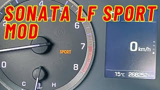 Установка Sport режима на Sonata LF