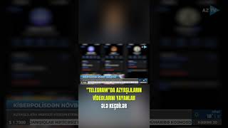 Telegramda Azyaşlıların Videolarını Yayanlar Ələ Keçdi̇lər