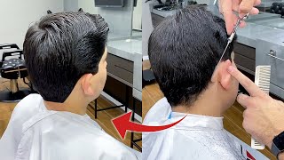 TUTORIAL CORTE MASCULINO NA TESOURA - PASSO A PASSO COMPLETO EXPLICATIVO