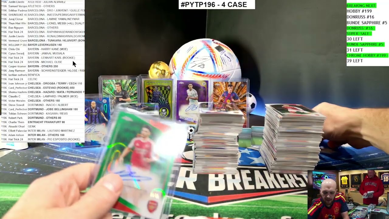4xCASER, 1xJUMBO, 3xBD!) 2025-26 Topps Chrome UCC 4 Case Mixer (3