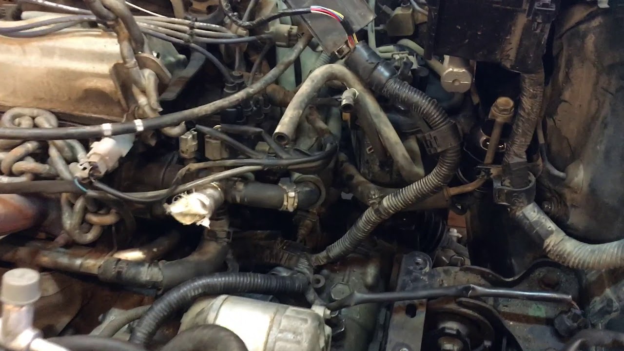 1998 Toyota Rav4/Manual -- Engine Starter Location and Removal - YouTube