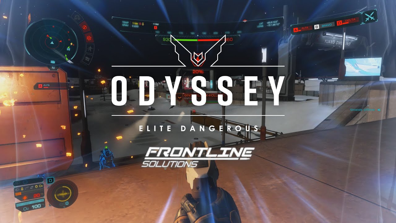 Elite: Dangerous - Odyssey | Frontline Solutions Combat Gameplay - YouTube