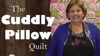 Make a Soft Pillow Quilt!  Quilting with Cuddle Cloth (Minky Fabric) screenshot 4