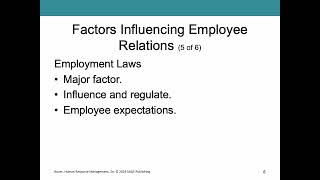 Chapter 14 Employee Relations and Organizational Policies