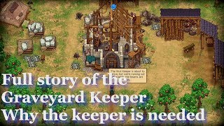Graveyard Keeper Stranger Sins - All cutscenes - The full story of the Ancient Contract