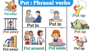 Put = phrasal verbs | Phrasal verbs : put | Phrasal verbs with Put |