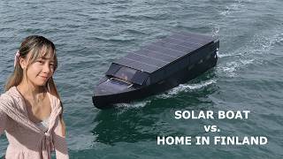 Life on a Solar Boat in Spain vs. Home in Finland