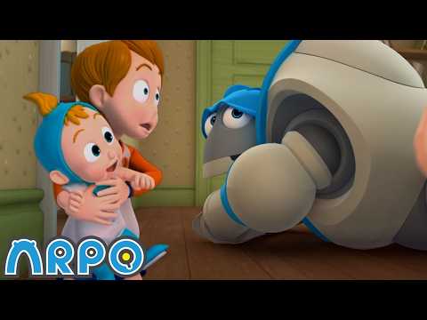 ARPO Runs Out of Power! 🔋🤖 Joey Causes a BIG Short Circuit! ⚡ | Non-Stop Laughs | ARPO