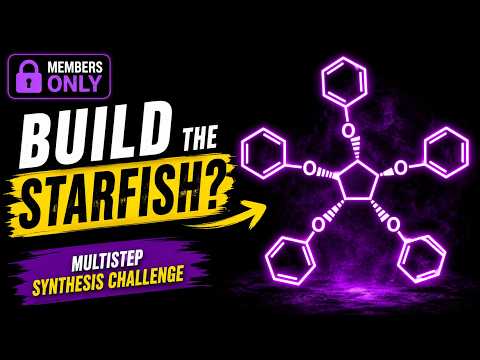 Can You Build the Starfish? | Multistep Synthesis Challenge
