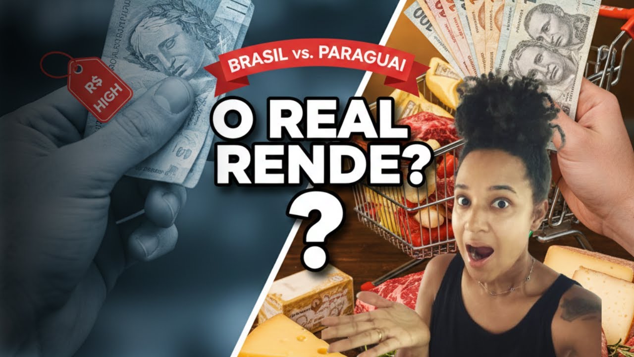 Custo de vida em Encarnación: Compras de mês e comparação com o Brasil