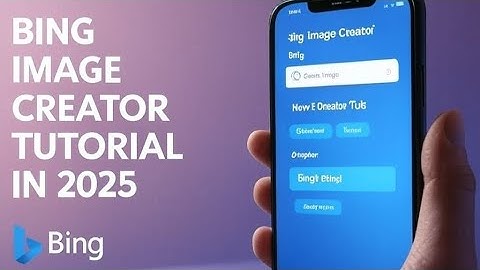 Bing image creator tutorial in 2025 (Step by Step)