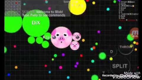Blob.io//Playing with my friends (MUST WATCH)