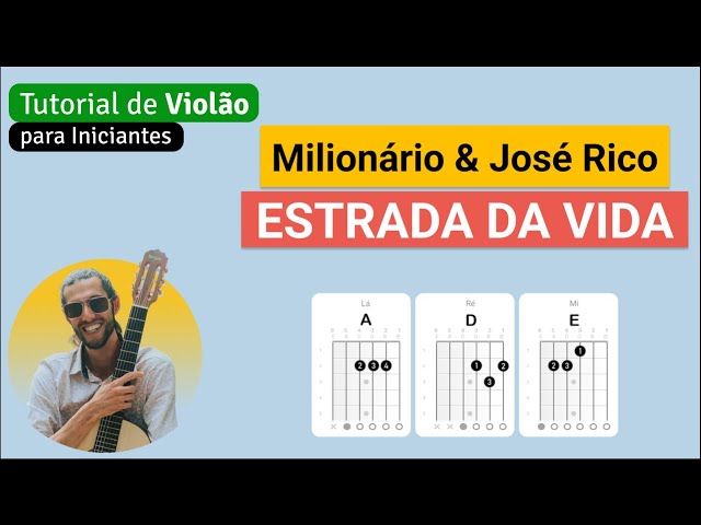 Super Partituras - Estrada da Vida v.2 (José Rico, Milionário e José Rico),  sem cifra