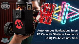 Autonomous Navigation: Smart RC Car with Obstacle Avoidance using PIC32CZ CA90 MCU
