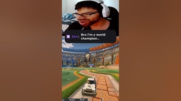 Zen Wanted to Duo in 2s… I Didn’t Know He Was a World Champ 💀 #shorts #rocketleague #rl #zen
