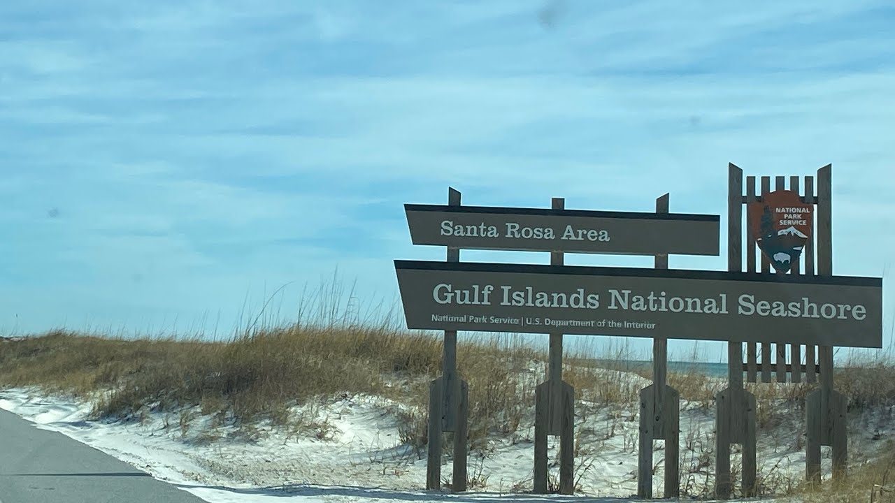 Our visit to the Santa Rosa Area of Gulf Islands National Seashore in ...