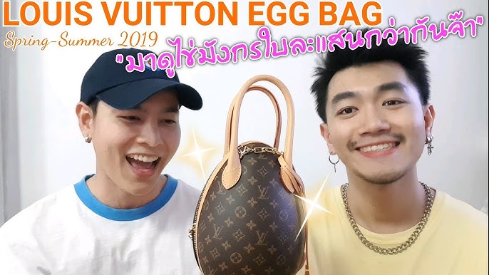 Unboxing the very iconic Louis Vuitton Egg Bag 