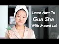 How To Use the Gua Sha Facial Lifting Tool by Mount Lai - Promote Lymphatic Drainage & Glowing Skin
