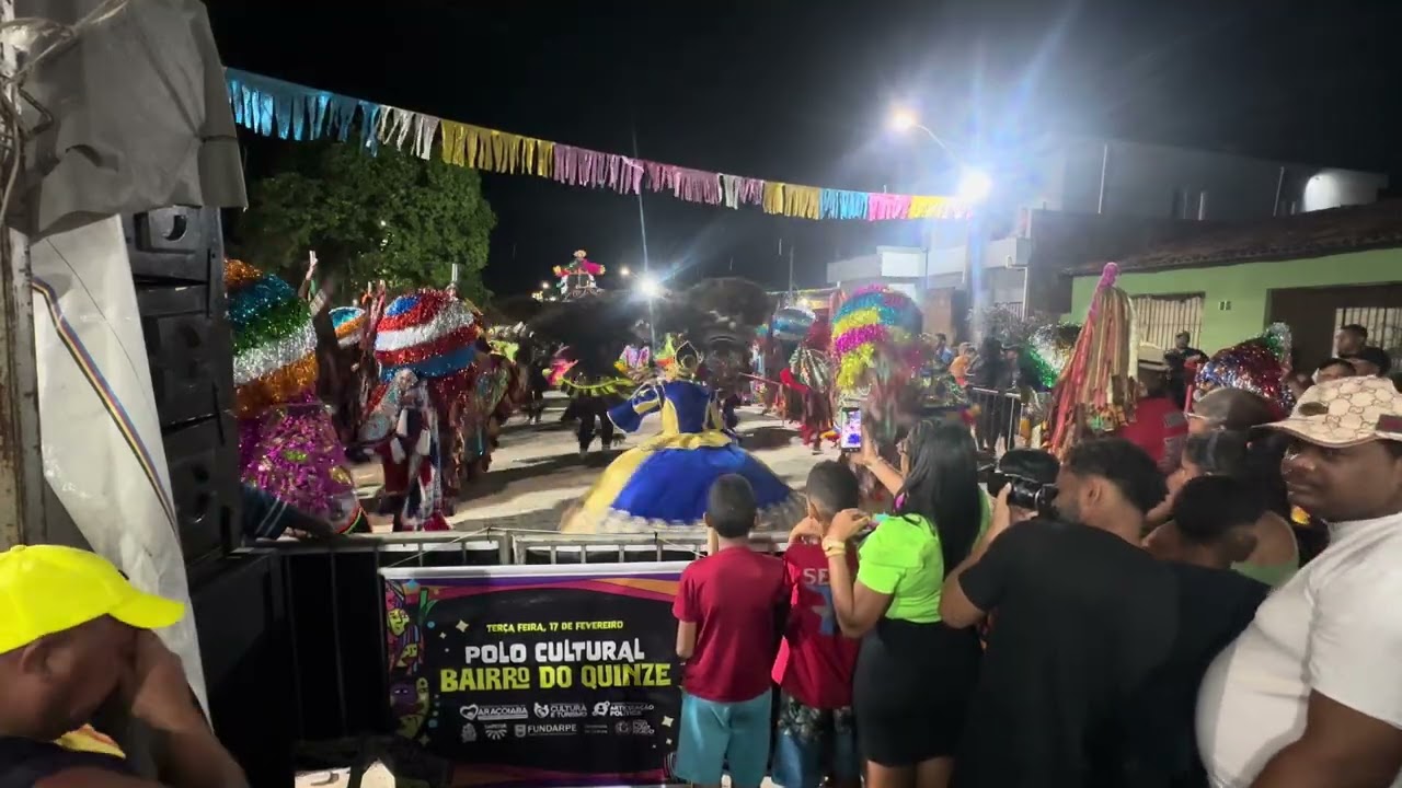 Maracatu Pantera Nova no Bairro do 15-Araçoiaba/pe 2026