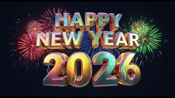Happy New year Countdown 2026 - New Year Fireworks Best 2026