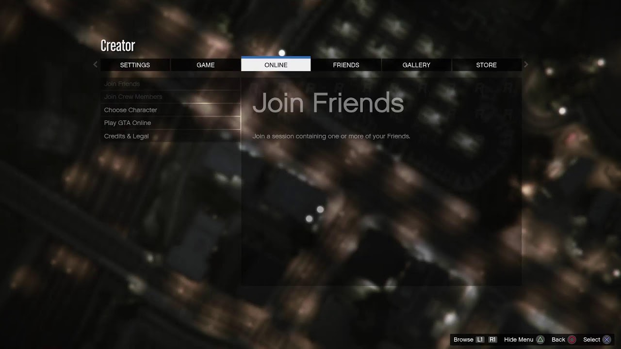 GTALIVE SOME REAL GRINDING TO level 100 ps4